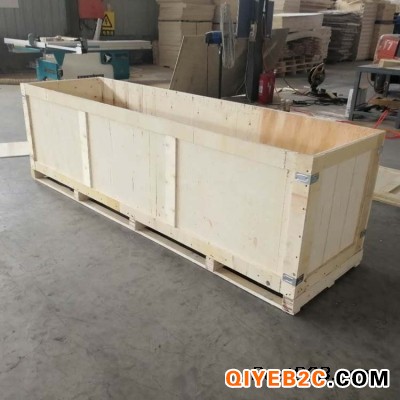 黄岛木箱厂家直销胶合板木箱免熏蒸木箱 出口包装箱量