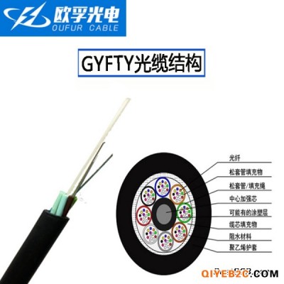 非金属光缆GYFTY-4B1 GYFTY光缆4芯