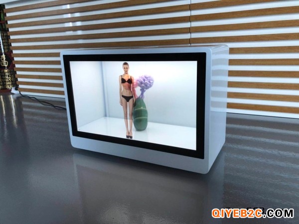 东莞惠华电子厂家热销产，21.5寸透明液晶展示柜