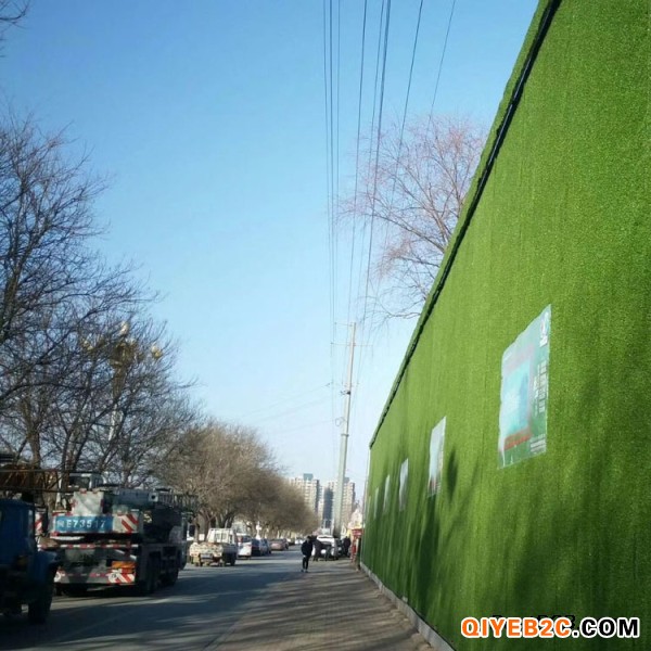 绿色草皮围挡搭配什么颜色的广告画供应商联系方式