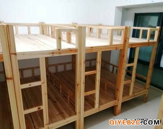 防城港午托木床出售，小学生双人床大量供应