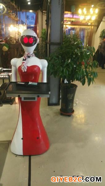 酒店餐厅送餐、传菜机器人服务员智能对话迎宾机器人