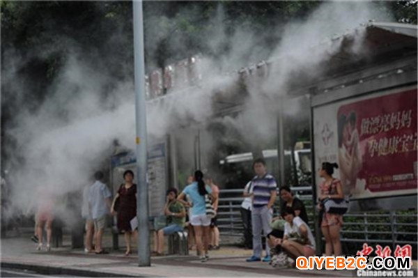 信阳市公交车站喷雾降温设备专业厂家供应