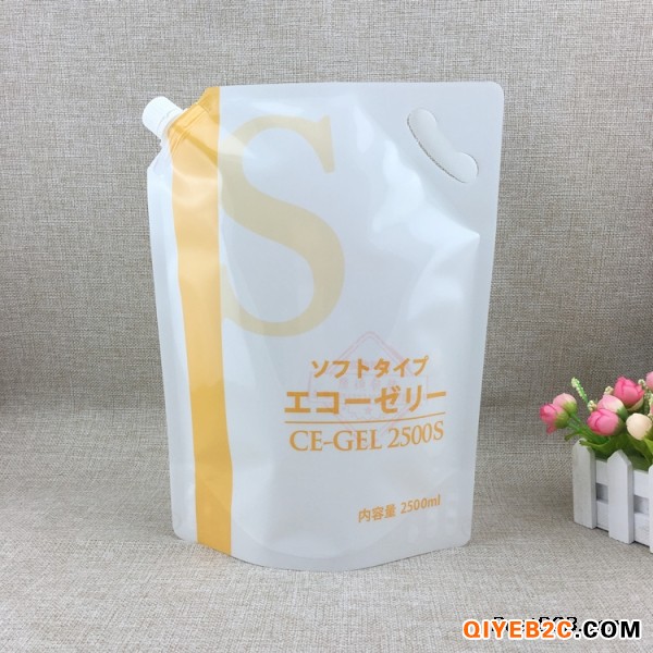 出口日本2.5KG医用耦合剂塑料包装袋广东生产厂家