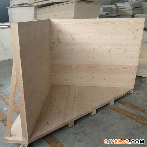 可拆卸折叠箱实木围板箱胶合板围板厂家