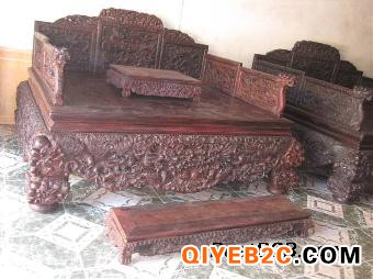 专业评估 慈溪高价回收大红酸枝二手红木家具沙发餐桌