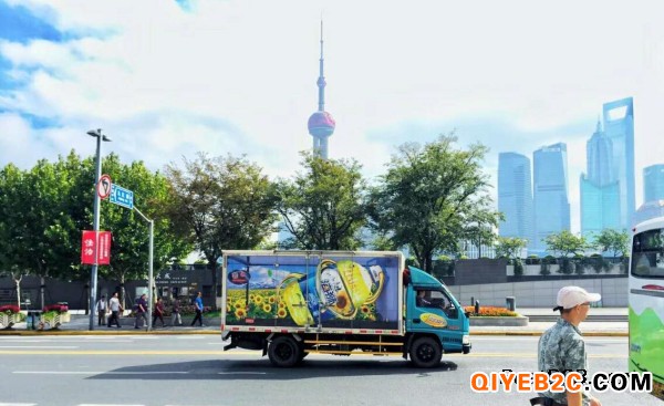 上海货运车身广告