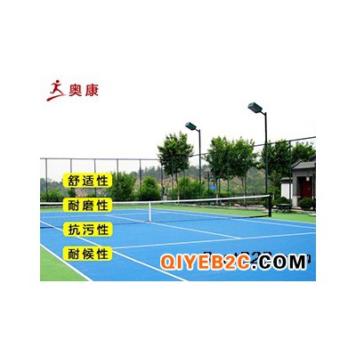 天津宁河塑料硅PU网球场地坪建设改造