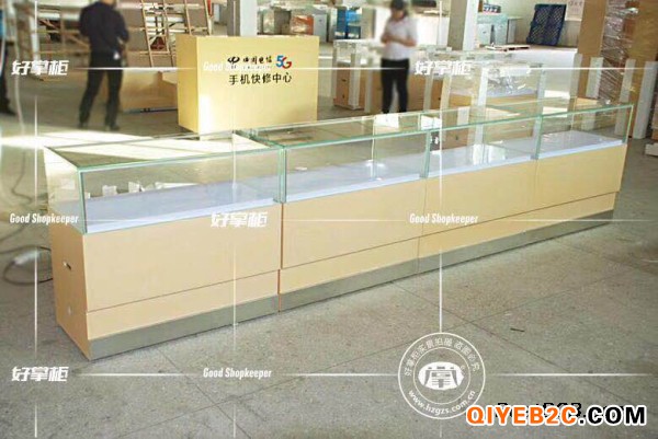 重庆中国移动新零销展示柜台手机柜体验桌业务受理台