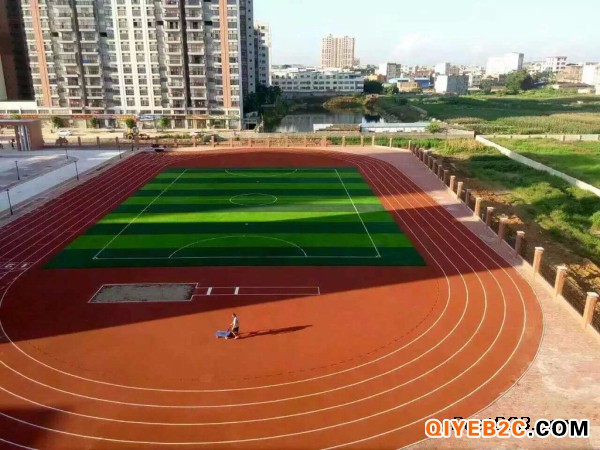 广东河源清远学校操场标准塑胶跑道厂家造价施工