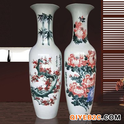 景德镇陶瓷花瓶 高档花瓶定制