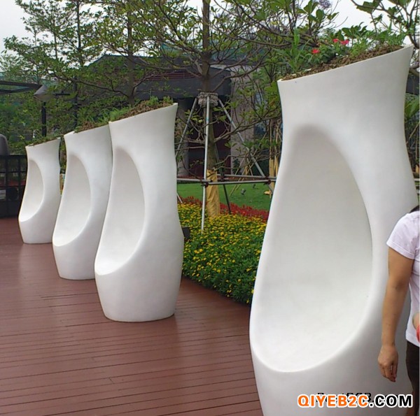 树洞玻璃钢造型花盆座椅广州玻璃钢定制生产直销各类型