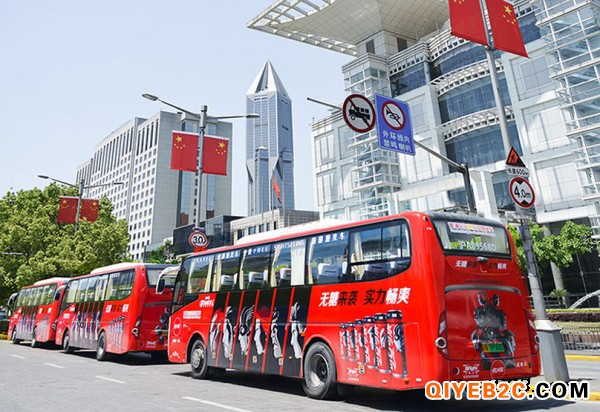 上海旅游观光车广告