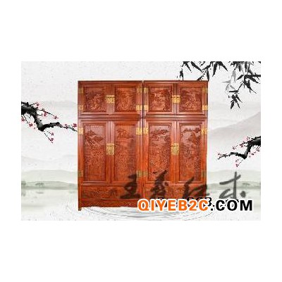 中式红木衣柜家具榫卯质量好