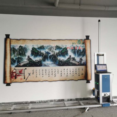 东莞市江榕智能3d墙体彩绘机墙体喷绘机绘画机