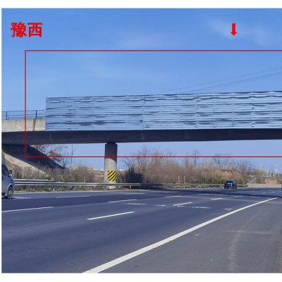 河南郑州周边高速跨桥单边桥广告