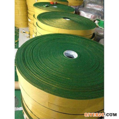 上海生产工厂定制绿绒包辊带