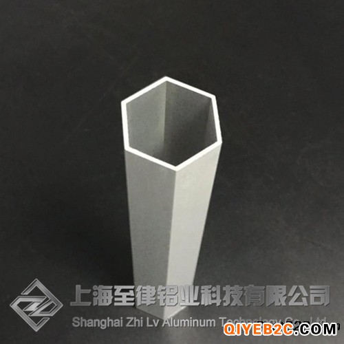 上海至律铝业铝合金六方管定制木纹转印铝型材开模加工