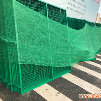 绿色边框焊接网 现货围栏网 浸塑网片 双边丝护栏
