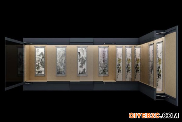 广东客家文化博物馆展示柜设计制作
