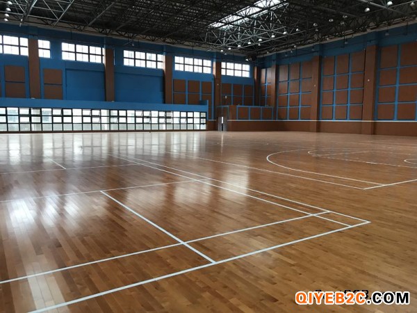 河北艺体育运动场馆木地板 篮球场木地板 舞台木地板
