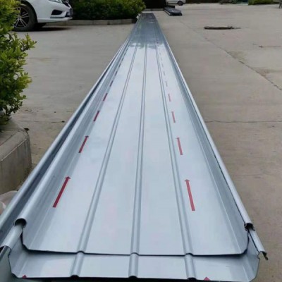 青海西宁铝镁锰直立锁边屋面板直销