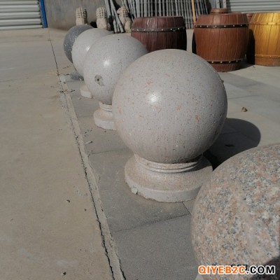德州齐河艺林景观供应水泥球 分割球 可定制尺寸