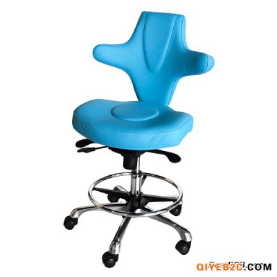 多功能舒适皮垫稳固坐刹轮护腰诊疗工作椅