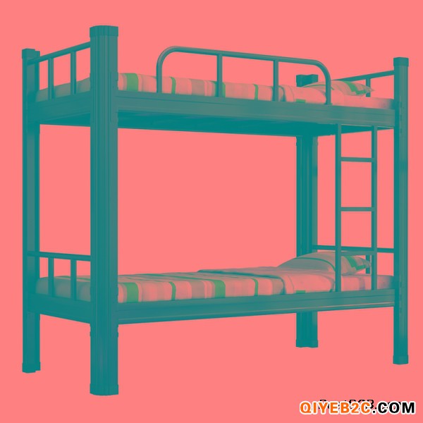 西安简约铁艺床上下铺0.9米双层学生宿舍床1.5米
