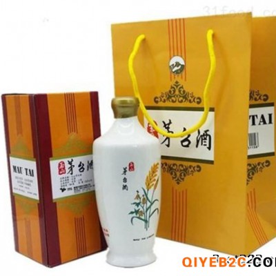 54度清香型玉山台湾茅台酒白瓷瓶0.5公升经销批发