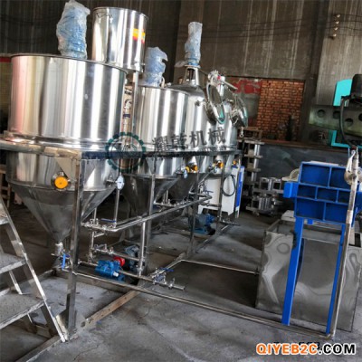 山茶花油精炼设备 一级标准茶籽油加工生产线 现货