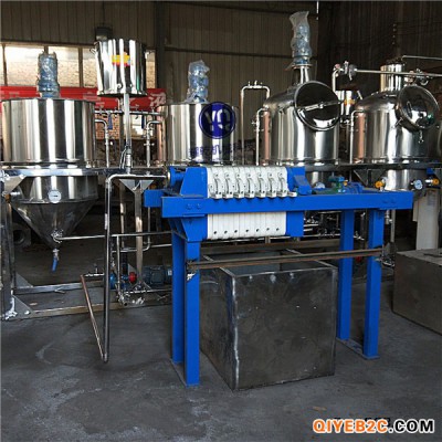 茶籽食用油精炼机 油厂山茶油加工提纯生产线