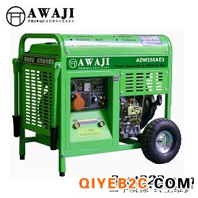 上海丹鹿250A汽油发电焊机AGW250AE3