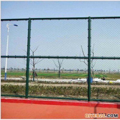 浸塑PVC体育场围网 绿色篮球场围网 操场围网生产