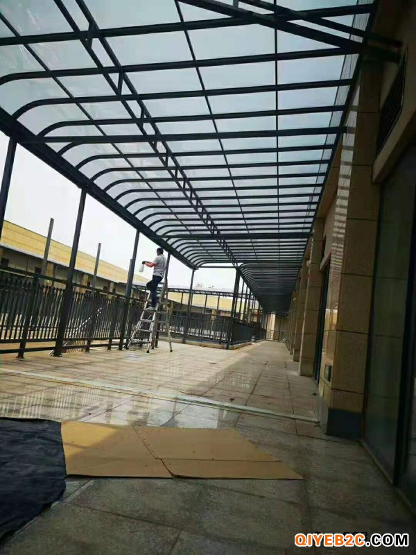 上海工程用PC阳光板，雨棚PC阳光板，车库通道