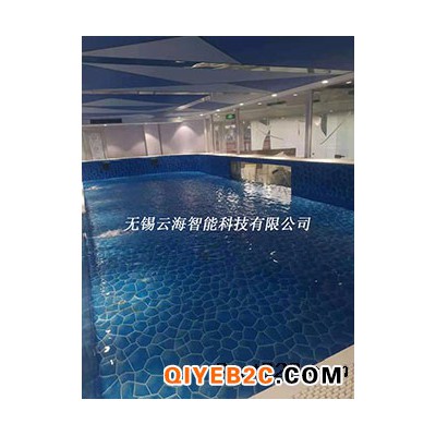 钢结构泳池 空气能热水器 洗浴泳池 室外游泳池