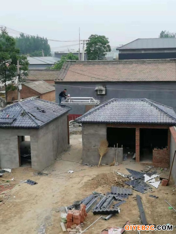 天津树脂瓦 蓟县树脂瓦安装 旧房屋顶改造