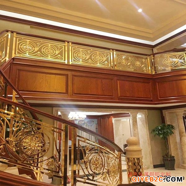 上海铝艺楼梯 铜板定制 新设计很可人