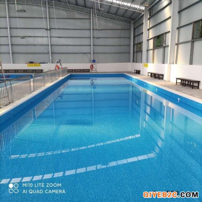 定制健身馆体育馆泳池 室外拼装式钢结构泳池