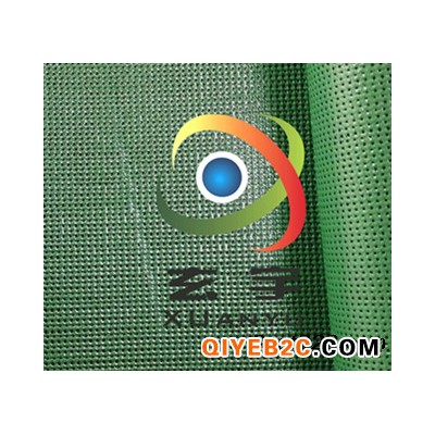 浙江工厂生产订制PVC塑胶网格布 浸塑胶网 防风防