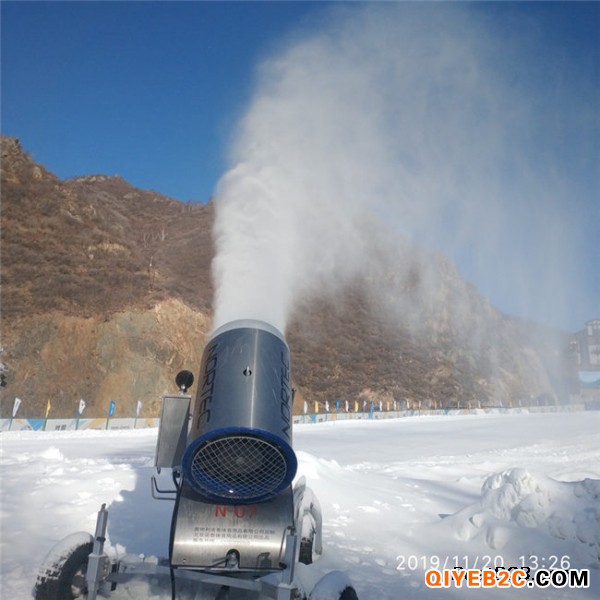 造雪机显示水流量耗电量等数据 诺泰克造雪设备制冷快