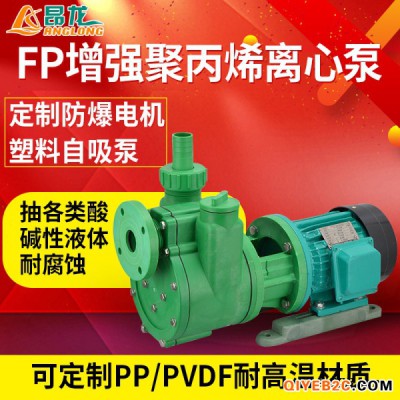 65FP增强聚丙烯离心水泵4kw高强度耐腐蚀化工泵