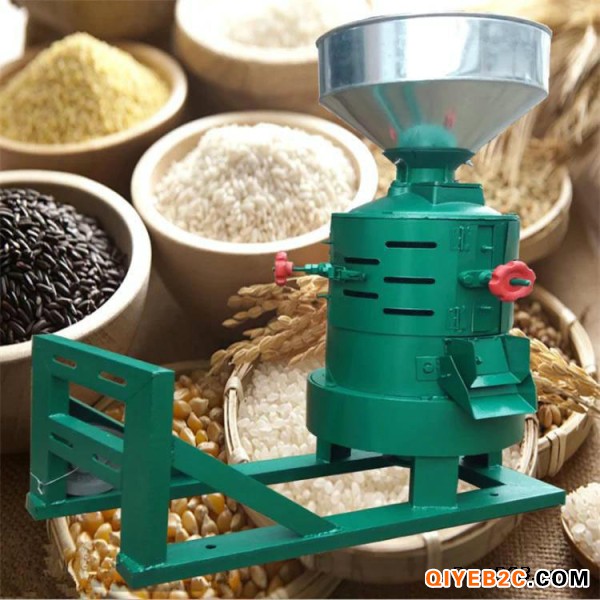 小型粮食脱皮碾米机 酿酒稻谷细糠碾米机