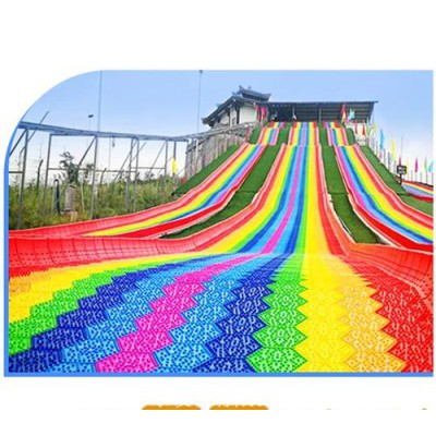 想必许多人都看过彩虹七彩滑道可以给您呈现