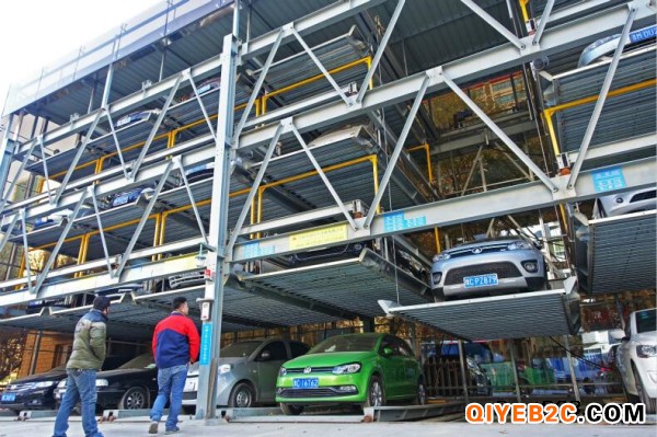 山东大量收购垂直循环立体车库 五层六层机械停车库