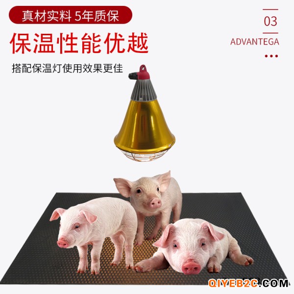 仔猪橡胶垫产床保温垫仔猪保育猪用橡胶垫小猪保温垫