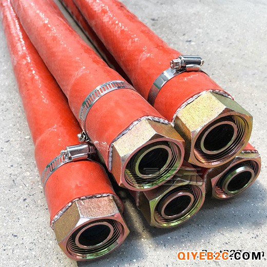 外包防火套无碳胶管总成 钢厂耐高温胶管 水电缆管
