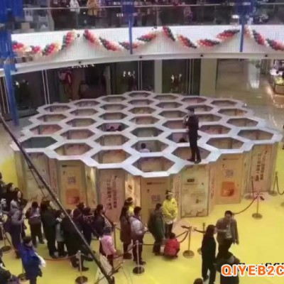 趣味蜂巢迷宫出租镜子迷宫出售亲子互动大型熊猫岛乐园