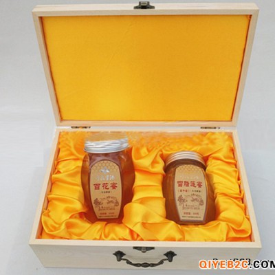 蜂蜜木盒礼盒包装定做生产设计15年经验