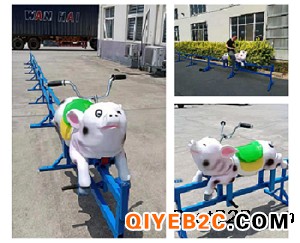 上海幕明游乐设备小猪赛跑景区农庄趣味小猪道具比赛